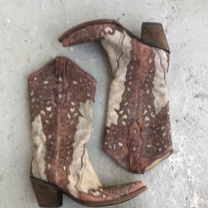 Corral Lace cowboy boots